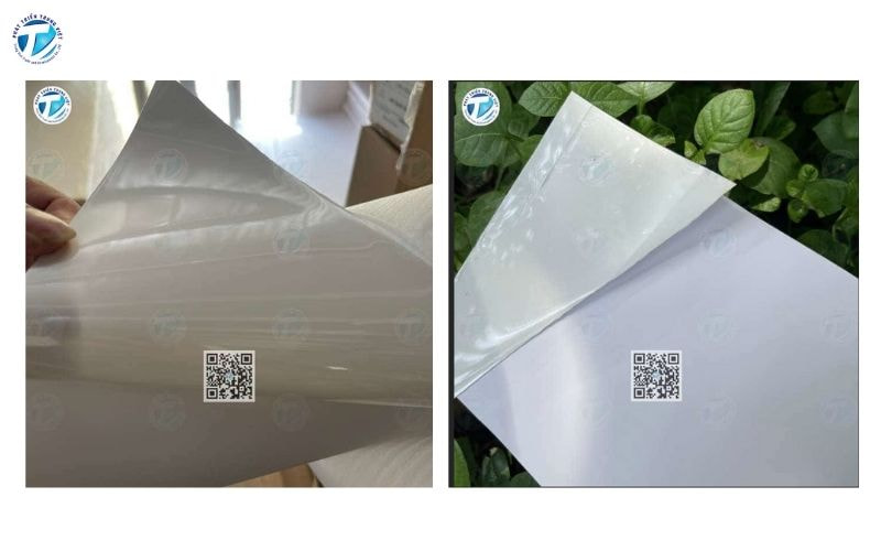 Decal PP ngoài trời sử dụng vật liệu PP chất lượng cao